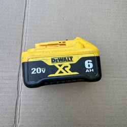 DeWalt Battery 20v 6ah