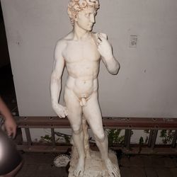 Concrete David By Michelangelo Replica  