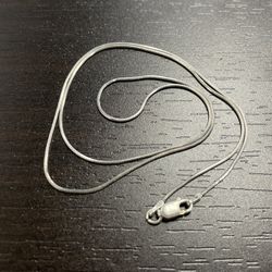 Sterling Silver Chain 18” 3.7 Grams