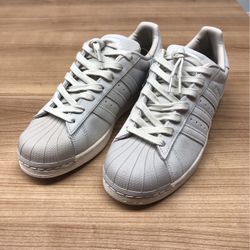 Rare Adidas Superstar Tan/Beige Size 10