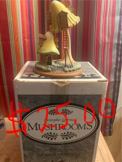JOHN HINE LIMITED CHRISTOPHER LAWRENCE MUSHROOMS COLLECTORS ITEM