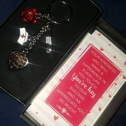 Nurse Keychain With Charms 