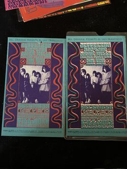 Rare Jefferson Bill Graham Postcard 1967