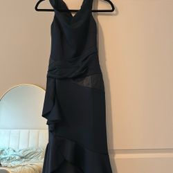 New Navy Blue Dress- Perfect For A Wedding 