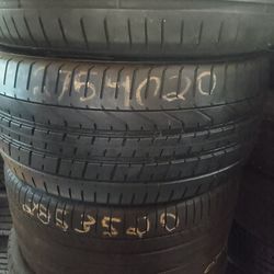 One 275/40/20 Pirelli Pzero Run Flat 