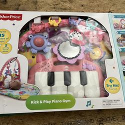 Fisher-Price® Deluxe Kick and Play Piano Gym - New - In Box - Never Used 