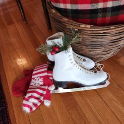 Charming Vintage Ice Skates