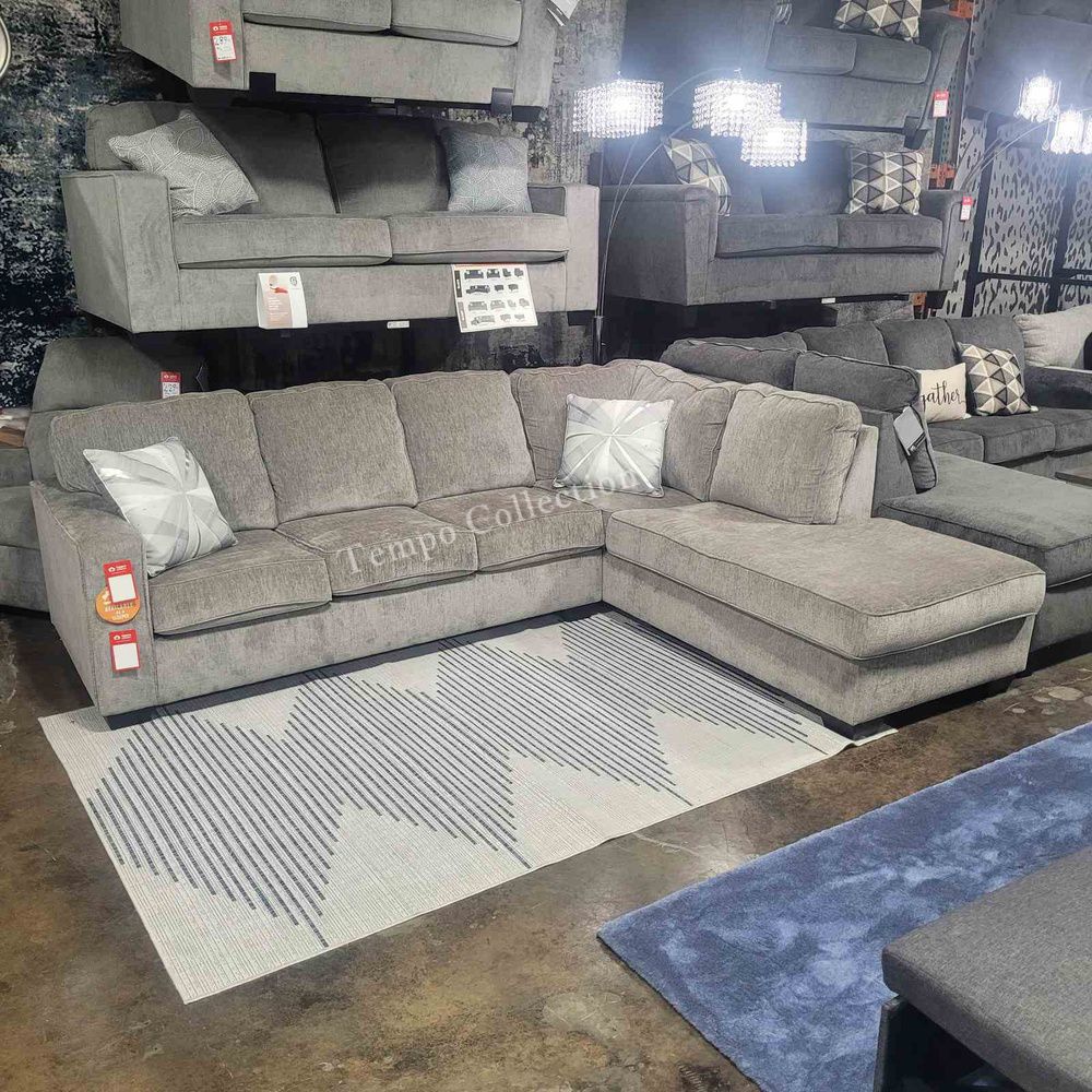 Sleeper Sectional, L Shape, Financing&Delivery Available, Alloy Color, SKU#1087214RS