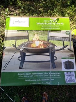 Wood Burning Fire Pit