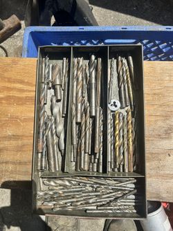 Over 50 Drill Bits They Are Sharp