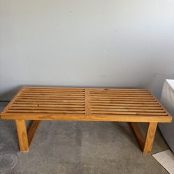 Wooden Bench 