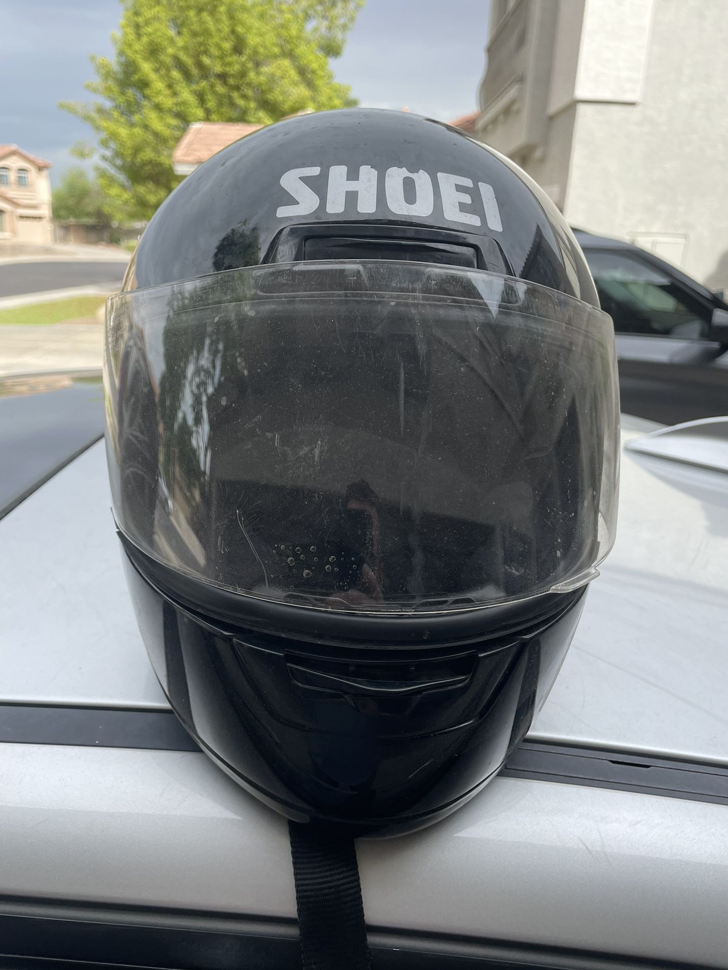 Shoei Motorcycle Helmet Full Face Medium Size Used 