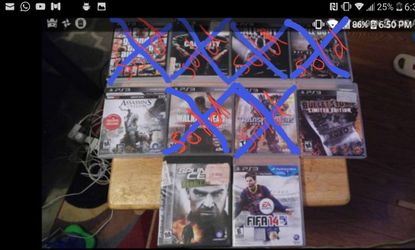 PS3 Games All For ($15)