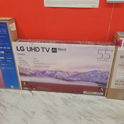 LG UHD 4K TV 55 Inch | $50 Down And Take It Home!