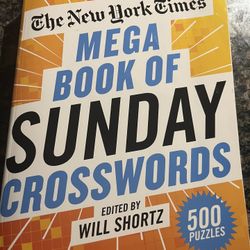 The New York Times Mega Book Of Sunday Crosswords