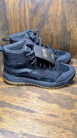 Vans Ultrarange Exo Hi MTE Black/Gum Hiking Shoes Boots Men's Size 6.5/Women's 8