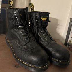 Doc Marten Steel Toe Genuine Leather Work Boots Men’s 12 