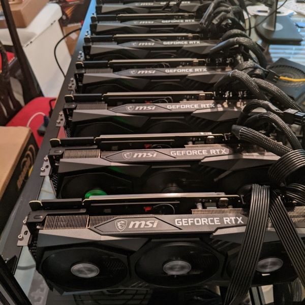 8 GPU (RTX 3090) Mining Rig (960 MH/s) Ethereum/Crypto for ...
