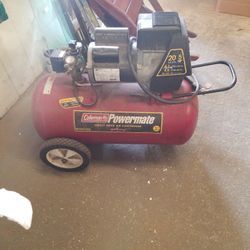 20 Gallon Coleman Powermate Air Compressor $135 o.b.o