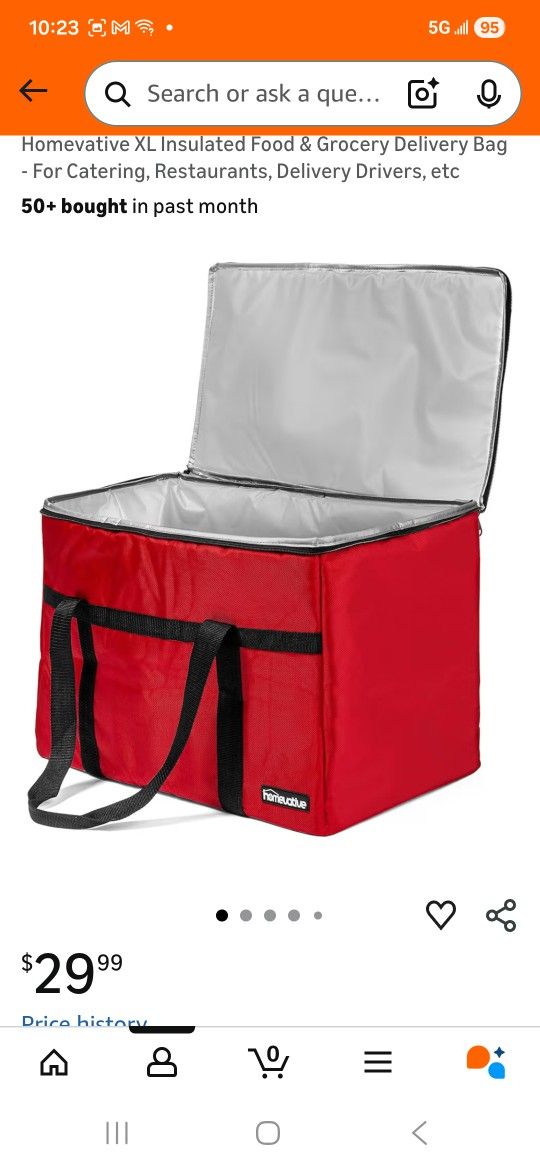 XL Insulated Bag
