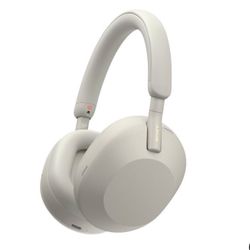 Sony WH-1000XM5 Bluetooth Wireless Noise-Canceling Headphones - Silver