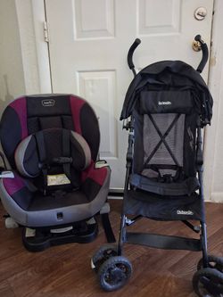 Kids & Baby Gear Bundle - 18" Bike, Lightweight Stroller & Car Seat