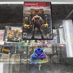 God Of War ll PS2 $25 Gamehogs 11am-7pm