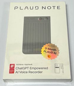 Plaud Note NB-100 AI Voice Recorder Bluetooth Smart Transcription Device (New seal):(#1450)