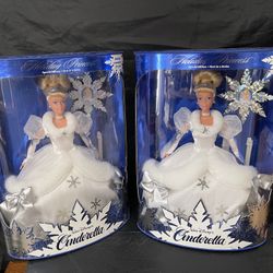 1996  Disney Cinderella Barbie Doll Holiday Princess Collection Special Edition, NRFB 