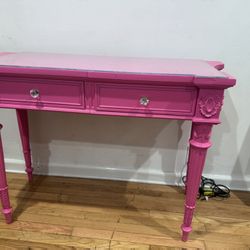 Hartsdale Pickup Barbie Pink Desk / Table Victorian Office Bedroom 