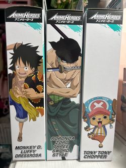 One Piece Anime Heroes Figure Lot