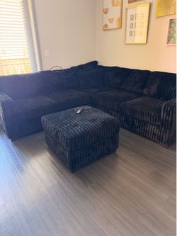 Couch & ottoman
