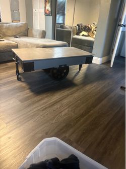 Industrial Cart Coffee Table