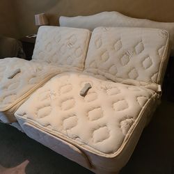 King size dual adjustable bed