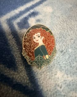 Loungefly Brave Disney Princess Merida Portrait BoxLunch Exclusive Pin Enamel