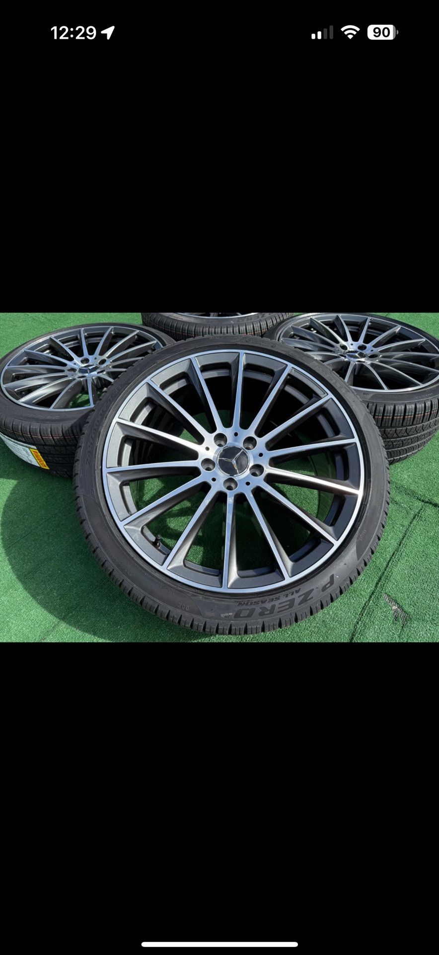 MERCEDES BENZ S580 S550 20INCH STAGGERED WHEELS TIRES PIRELLI 2026