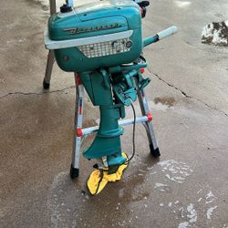 Vintage Gale Buccaneer Outboard Boat Motor 