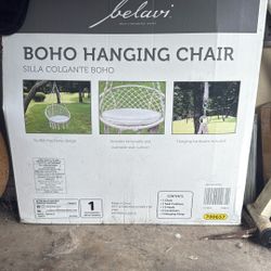 BOHO HANGING CHAIR 