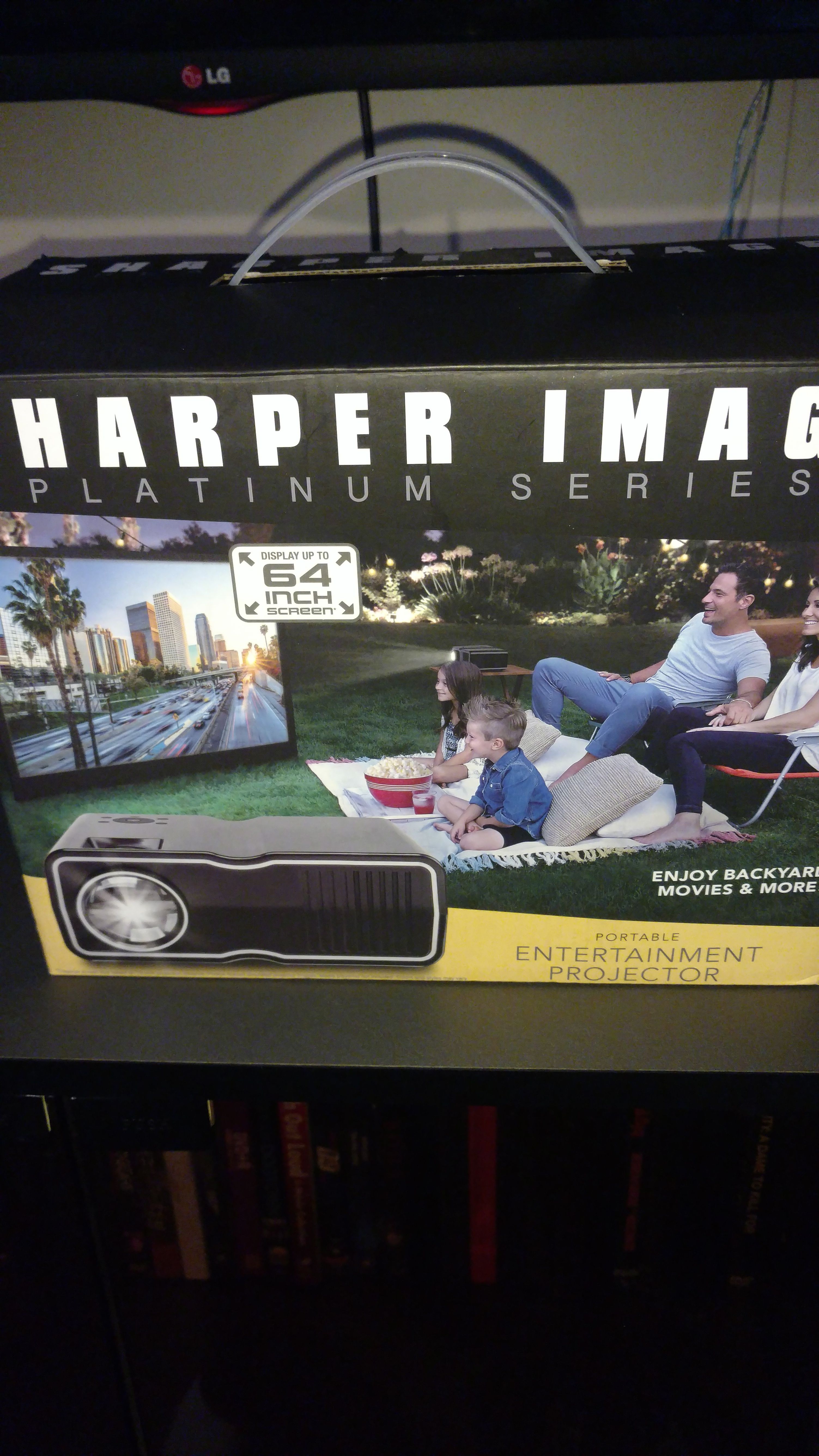 Sharper Image Platinum Series Entertainment Projector