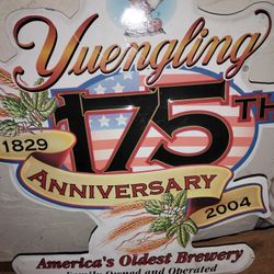 Vintage Yuengling Beer Sign