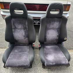 Rare Vintage 1990-91 Honda Civic Si Front Seats Recaro 