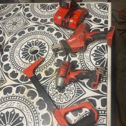 Milwaukee Tools With Bag 