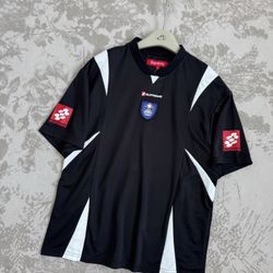 Supreme FW24 WEEK10 football jersey with team logo