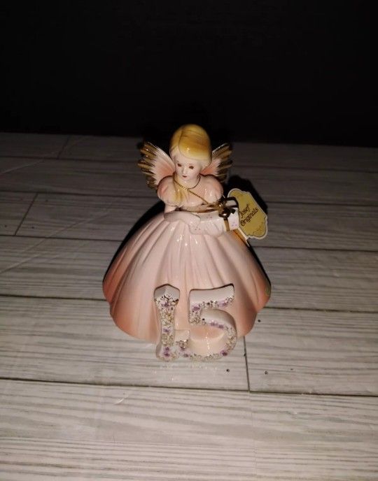 Josef Originals Porcelain Collectible Birthday Girl Age 15 Years Angel Figurine