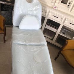 Spa Leather Recliner Table