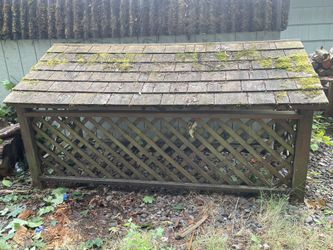 Awesome Firewood Or Yard Storage 