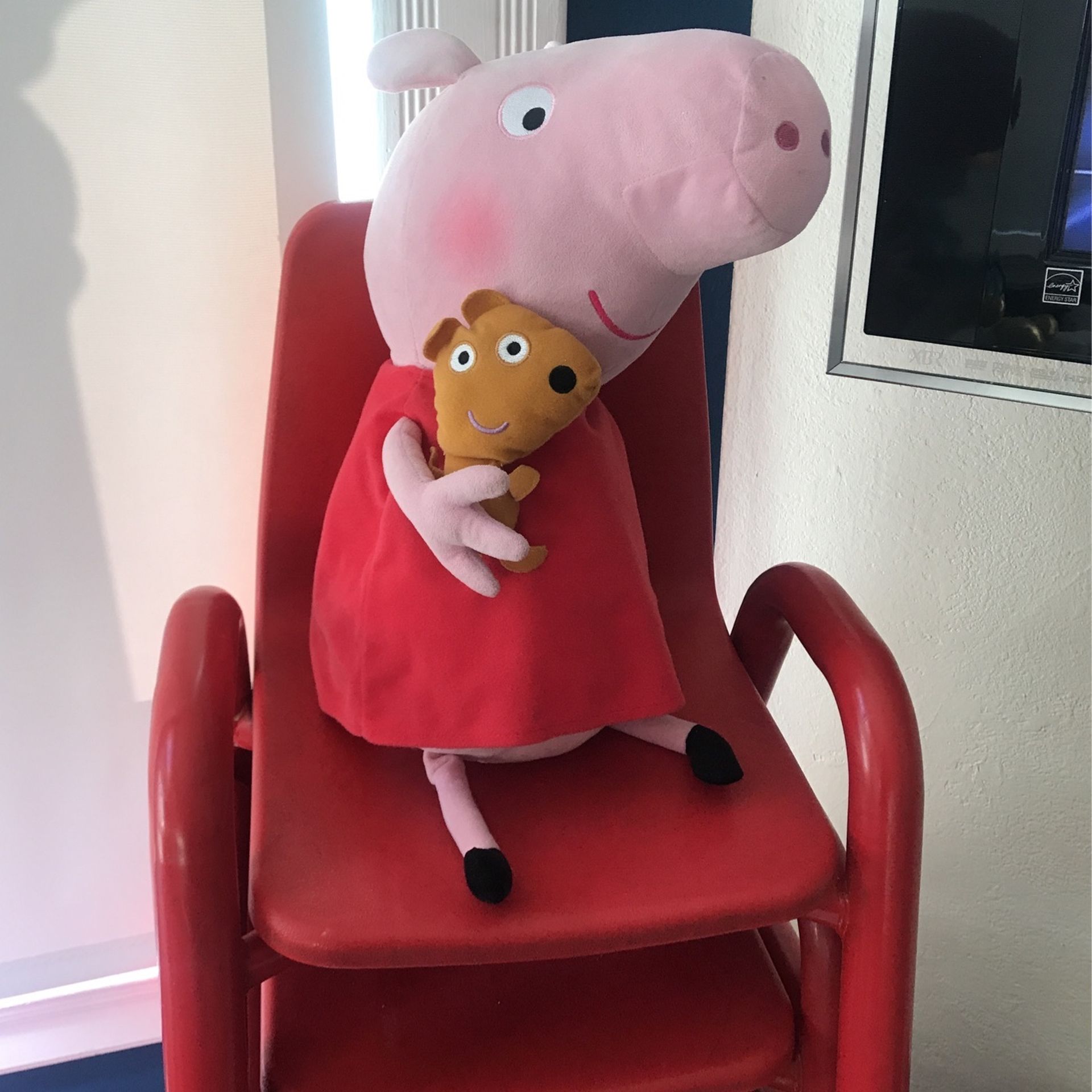 Large Peppa pig Stuffy