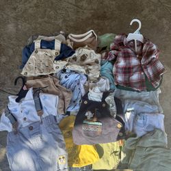 Newborn 0-3 Up To 6 To 9 Month Baby Boy Clothes 