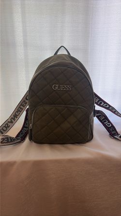Clean olive green Guess backpack