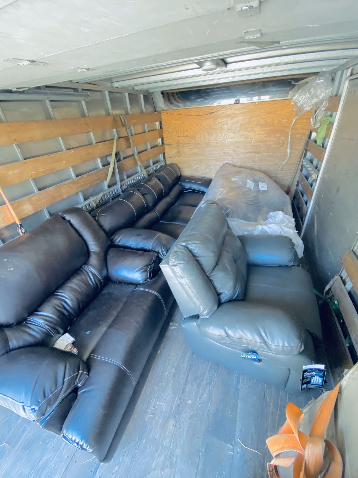 Truck load of furniture! One couch one love seat two recliner chairs all brand new!!